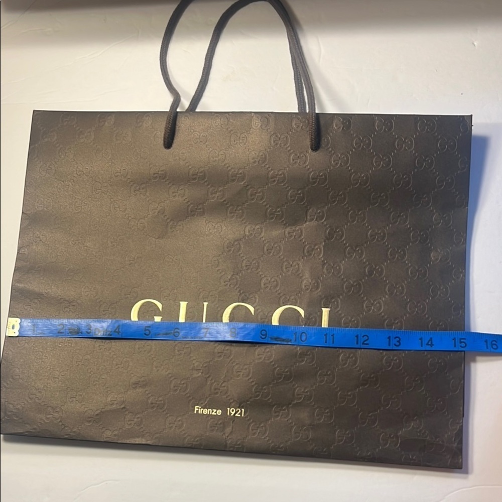 Gucci Brown Shopping Bag Medium - Picture 3 of 10